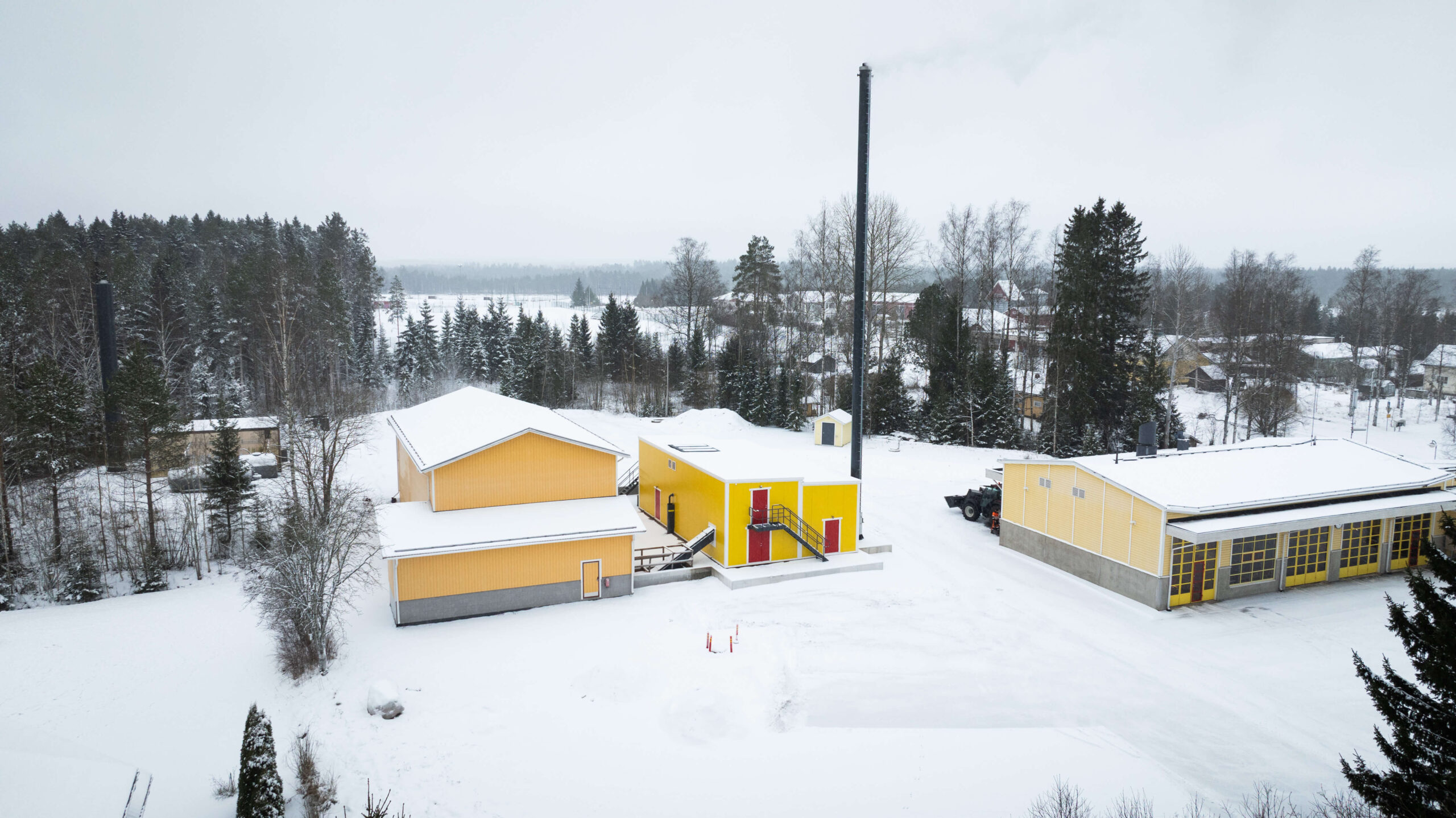 Kaukolämpö KJ Kortesjärven laitos